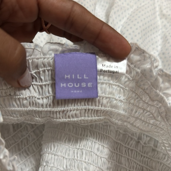 HILL HOUSE The Caroline Nap Dress White | Nightgown size S - Picture 4 of 9